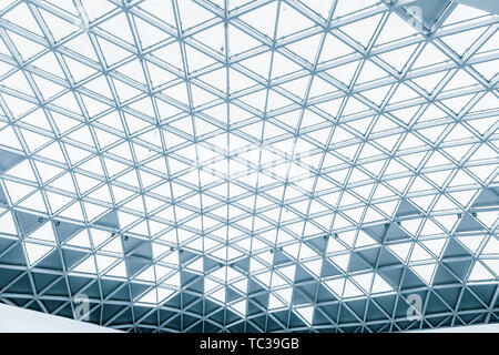 Abstrakte Decke in modernen Einkaufszentrum Stockfoto
