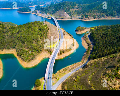 Chun Yang Linie der Qiandao Lake, Hangzhou Stockfoto