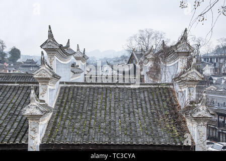 Architektonische Kulisse der alten Stadt von Phoenix Stockfoto