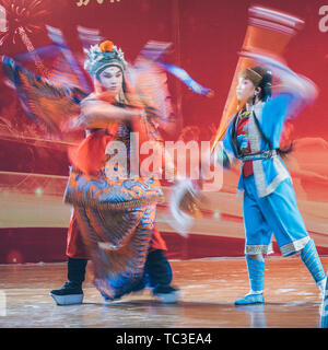 Kantonesischen Oper Leistung Stockfoto