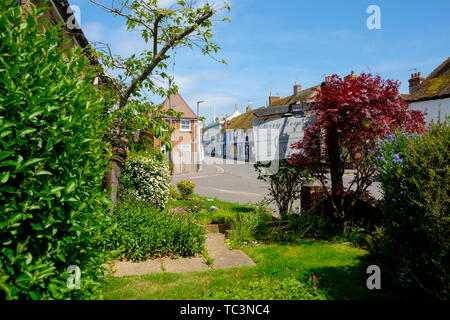 New Romney High Street, Kent, Großbritannien Stockfoto