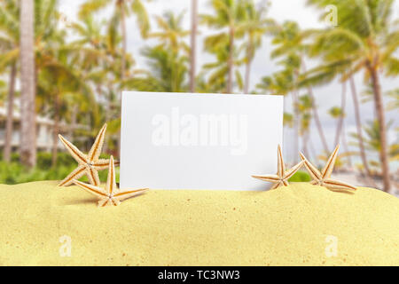 Sommer-card Stockfoto