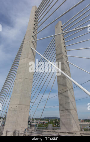 Portland suspension Railway Bridge Stockfoto