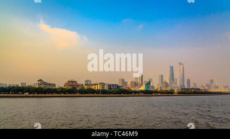 Pearl River Tagestour und Whampoa Alten Hafen Stockfoto