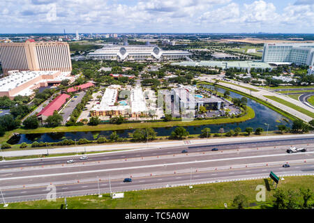 Orlando Florida, Orange County Convention Center, Rosen Center Hilton Orlando, Hotel, Midpointe Days Inn Wyndham, Route 528 Beeline Martin Andersen Beachli Stockfoto