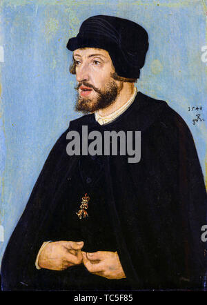 Lucas Cranach der Ältere, Ferdinand I., (1503-1564), Kaiser des Heiligen Römischen Reiches, 1556-1564, Porträtmalerei, 1548 Stockfoto