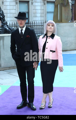 Kelly Osborne, Königlichen Akademie der Künste Sommer Ausstellung Vorschau Party, Royal Academy Burlington House, London, Großbritannien, 04. Juni 2019, Foto von Richard Golds Stockfoto