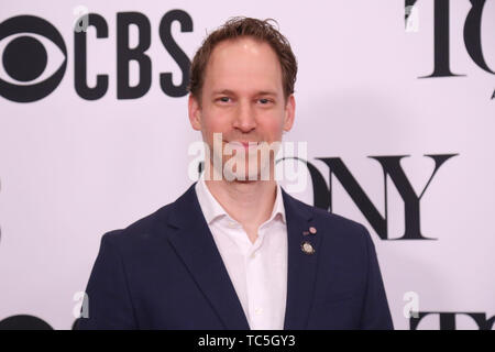 2019 Tony Awards Presse Quark statt im Sofitel. Mit: David Korins Wo: New York, New York, United States Wenn: 02. Mai 2019 Credit: Joseph Marzullo/WENN.com Stockfoto