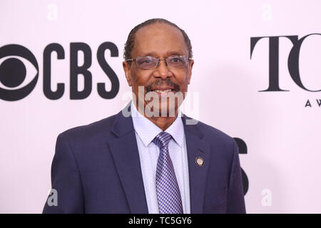 2019 Tony Awards Presse Quark statt im Sofitel. Mit: Harold Wheeler Wo: New York, New York, United States Wenn: 02. Mai 2019 Credit: Joseph Marzullo/WENN.com Stockfoto