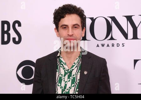 2019 Tony Awards Presse Quark statt im Sofitel. Mit: Brandon Uranowitz Wo: New York, New York, United States Wenn: 02. Mai 2019 Credit: Joseph Marzullo/WENN.com Stockfoto