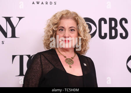 2019 Tony Awards Presse Quark statt im Sofitel. Mit: Maria Testa Wo: New York, New York, United States Wenn: 02. Mai 2019 Credit: Joseph Marzullo/WENN.com Stockfoto