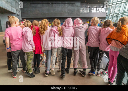 Jährliche Kinder- kulturelles Fest, Reykjavik, Island Stockfoto