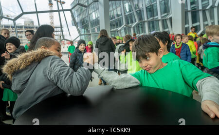 Jährliche Kinder- kulturelles Fest, Reykjavik, Island Stockfoto