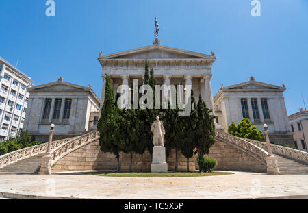 Nationalbibliothek von Griechenland in Athen Stockfoto