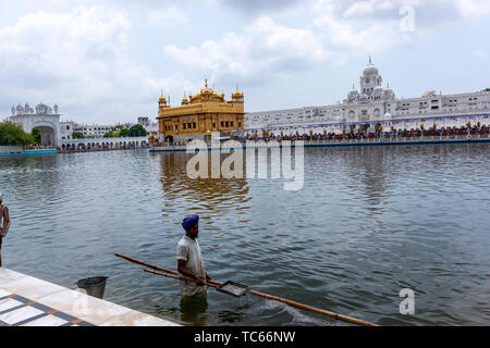 Die harmandar Sahib, Golden Temple, Amritsar, Punjab, Indien Stockfoto