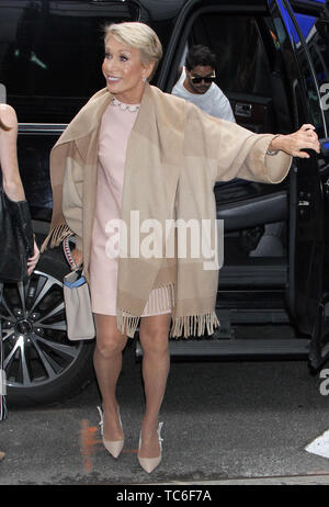 New York, NY, USA. 05 Juni, 2019. Barbara Corcoran bei Strahan & Sara in New York City am Juni 05, 2019. Credit: Rw/Medien Punch/Alamy leben Nachrichten Stockfoto