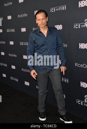 Los Angeles, USA. 06 Juni, 2019. LOS ANGELES, USA. Juni 06, 2019: Rico Simonini bei der Premiere für "Ice on Fire" am LA County Museum of Art Foto: Paul Smith/Alamy leben Nachrichten Stockfoto