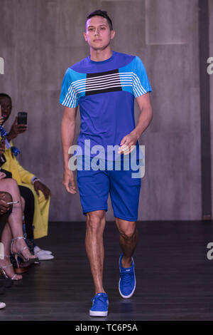 New York, USA. 05 Juni, 2019. 5. Juni 2019 - New York, USA - Grunge Herr Frühling Sommer 2020 Start- und Landebahn an der New York Fashion Week Mens. Photo Credit: Rudy k/Alamy leben Nachrichten Stockfoto