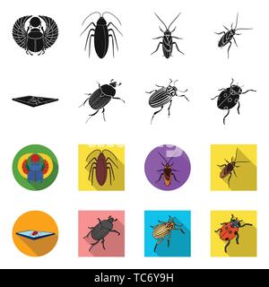 Horn, Marienkäfer, Schädlingsbekämpfung, Schaben, Käfer, Insekten, Käfer, Tier, Halloween, gezeichnet, Tattoo, Natur, botanische, Antenne, Set, Vector, Icon, Illustration, isoliert, Sammlung, Design, Element, Grafik, Zeichen, Vektor, Vektoren, Stock Vektor