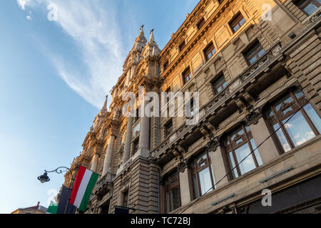 Eine schöne Aussicht auf Budapest Ungarn Stockfoto