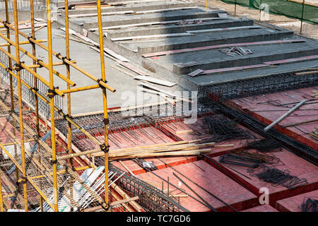 Baustelle tun Base funktioniert Stockfoto