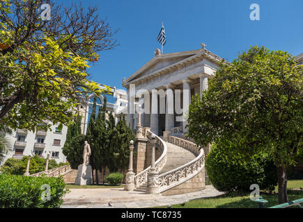 Nationalbibliothek von Griechenland in Athen Stockfoto