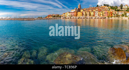 Menton, Côte d ' Azur, Frankreich Stockfoto