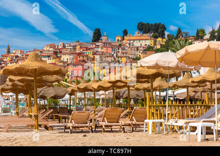 Menton, Côte d ' Azur, Frankreich Stockfoto