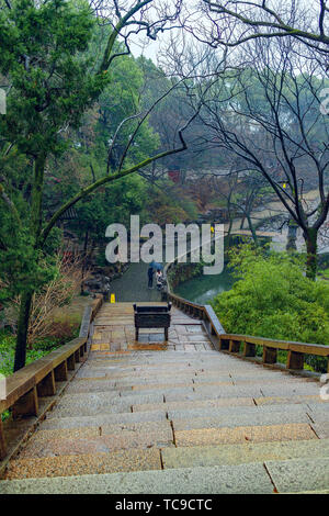 Huqiu Mountain Scenic Area, Suzhou Stockfoto