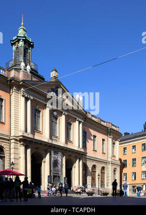 Nobel Museum in den Stortorget, Gamla Stan, Stocholm, Schweden Stockfoto