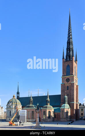 Riddarholmskyrkan (riddarholmen Kirche) in Stockholm, Schweden Stockfoto