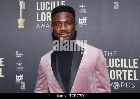 2019 Lucille Lortel Awards, die besten Off-Broadway feiern, an der NYU Skirball Center - Ankunft statt. Mit: Marchánt Davis Wo: New York, New York, United States Wenn: 06. Mai 2019 Credit: Joseph Marzullo/WENN.com Stockfoto