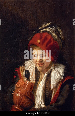 Judith Leyster - Jugend mit Krug Stockfoto