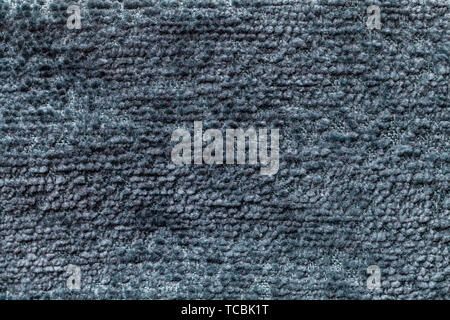 Hellblauer Hintergrund aus einem weichen Textilmaterial. Ummantelung Stoff mit natürlichen Textur. Grauer Stoff Kulisse. Stockfoto