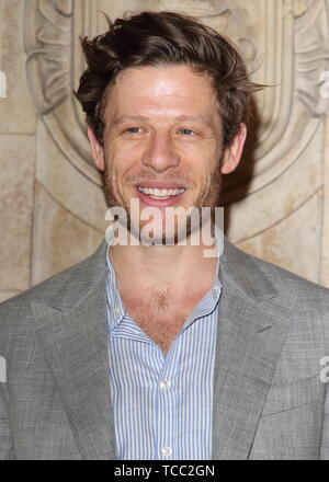 London, Großbritannien. 06 Juni, 2019. James Norton nimmt an der English National Ballet Cinderella - Opening Night - in der Royal Albert Hall, Kensington, London Quelle: SOPA Images Limited/Alamy leben Nachrichten Stockfoto