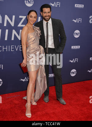 Los Angeles, USA. 06 Juni, 2019. Cara Santana, Jesse Metcalfe 058 des American Film Institute 47 Life Achievement Award Gala Tribut an Denzel Washington bei Dolby Theater besucht am 6. Juni 2019 in Hollywood, California Credit: Tsuni/USA/Alamy leben Nachrichten Stockfoto