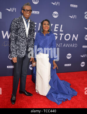 Los Angeles, USA. 06 Juni, 2019. Cicely Tyson, B Michael 104 des American Film Institute 47 Life Achievement Award Gala Tribut an Denzel Washington bei Dolby Theater besucht am 6. Juni 2019 in Hollywood, California Credit: Tsuni/USA/Alamy leben Nachrichten Stockfoto