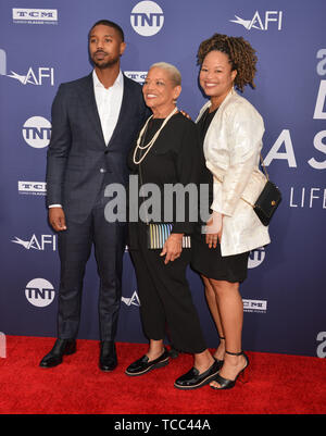 Los Angeles, USA. 06. Juni 2019. die Familie des American Film Institute 47 Life Achievement Award Gala Tribut an Denzel Washington bei Dolby Theater besucht am 6. Juni 2019 in Hollywood, California Credit: Tsuni/USA/Alamy leben Nachrichten Stockfoto