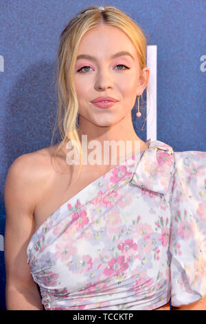 Sydney Sweeney die HBO-TV-Serie "Euphorie sorgen' an Cinerama Dome am 4. Juni 2019 in Los Angeles, Kalifornien Stockfoto