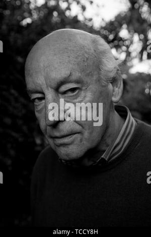 Ende der uruguayische Schriftsteller Eduardo Galeano, Autor von "Die offenen Adern Lateinamerikas" in Montevideo, Uruguay Stockfoto