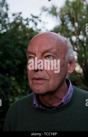 Ende der uruguayische Schriftsteller Eduardo Galeano, Autor von "Die offenen Adern Lateinamerikas" in Montevideo, Uruguay Stockfoto