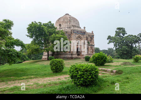 Shisha Gumbad, Lodi Gardens, New Delhi, Indien. Stockfoto