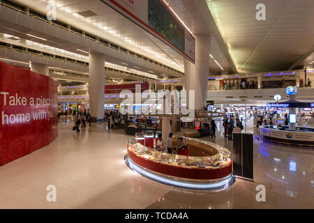 Indira Gandhi internationaler Flughafen, Delhi, Indien Stockfoto