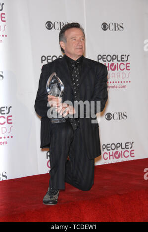LOS ANGELES, Ca. Januar 09, 2007: Robin Williams auf der 33. jährlichen People's Choice Awards im Shrine Auditorium, Los Angeles. © 2007 Paul Smith/Featureflash Stockfoto