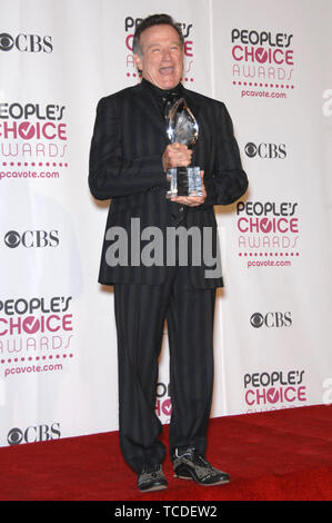 LOS ANGELES, Ca. Januar 09, 2007: Robin Williams auf der 33. jährlichen People's Choice Awards im Shrine Auditorium, Los Angeles. © 2007 Paul Smith/Featureflash Stockfoto