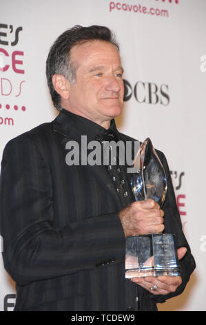 LOS ANGELES, Ca. Januar 09, 2007: Robin Williams auf der 33. jährlichen People's Choice Awards im Shrine Auditorium, Los Angeles. © 2007 Paul Smith/Featureflash Stockfoto