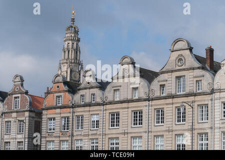 Arras, Frankreich - 2. Mai 2019 - Die Helden Platz Stockfoto