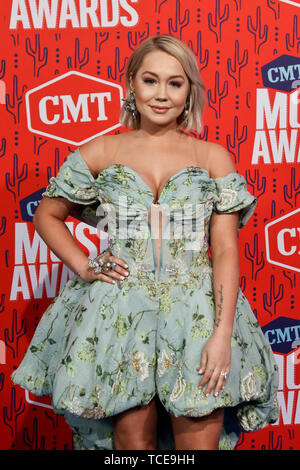 Nashville. 5. Juni 2019. RaeLynn besucht die2019 CMT Music Awards beim Bridgestone Arena am Juni 5, 2019 in Nashville, Tennessee. Credit: Debby Wong/Pacific Press/Alamy leben Nachrichten Stockfoto