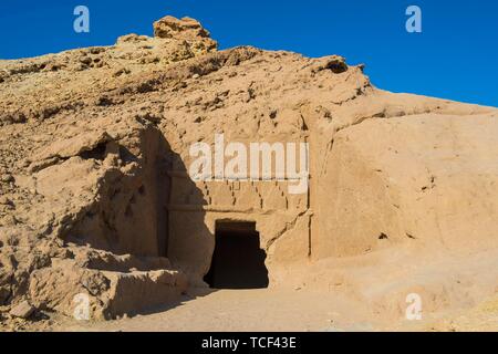 Nabatäische Siedlung Al Bidaya Nabatäische, Provinz Tabuk, Saudi-Arabien Stockfoto