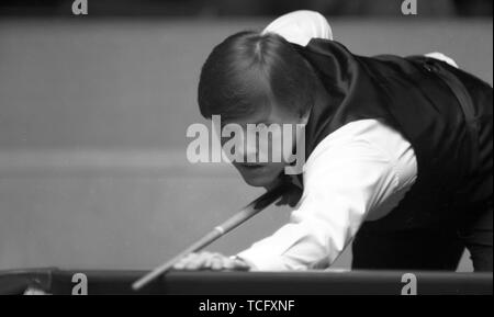 World Snooker Championship 1990 Neil Foulds Foto von Tony Henshaw Stockfoto